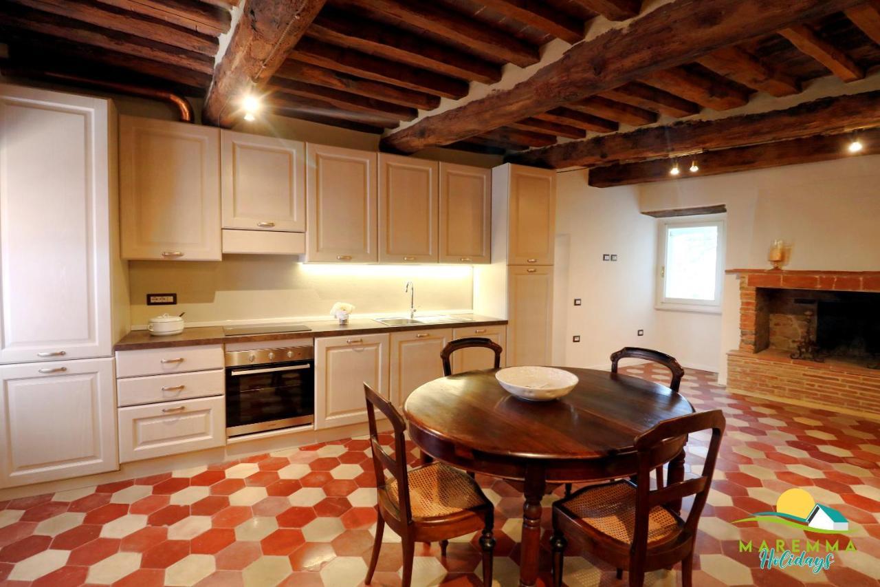 Maremma Holidays- La Casa Di Rocca สการ์ลีโน ภายนอก รูปภาพ